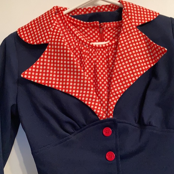 Vintage dress with little coat - Picture 2 of 12